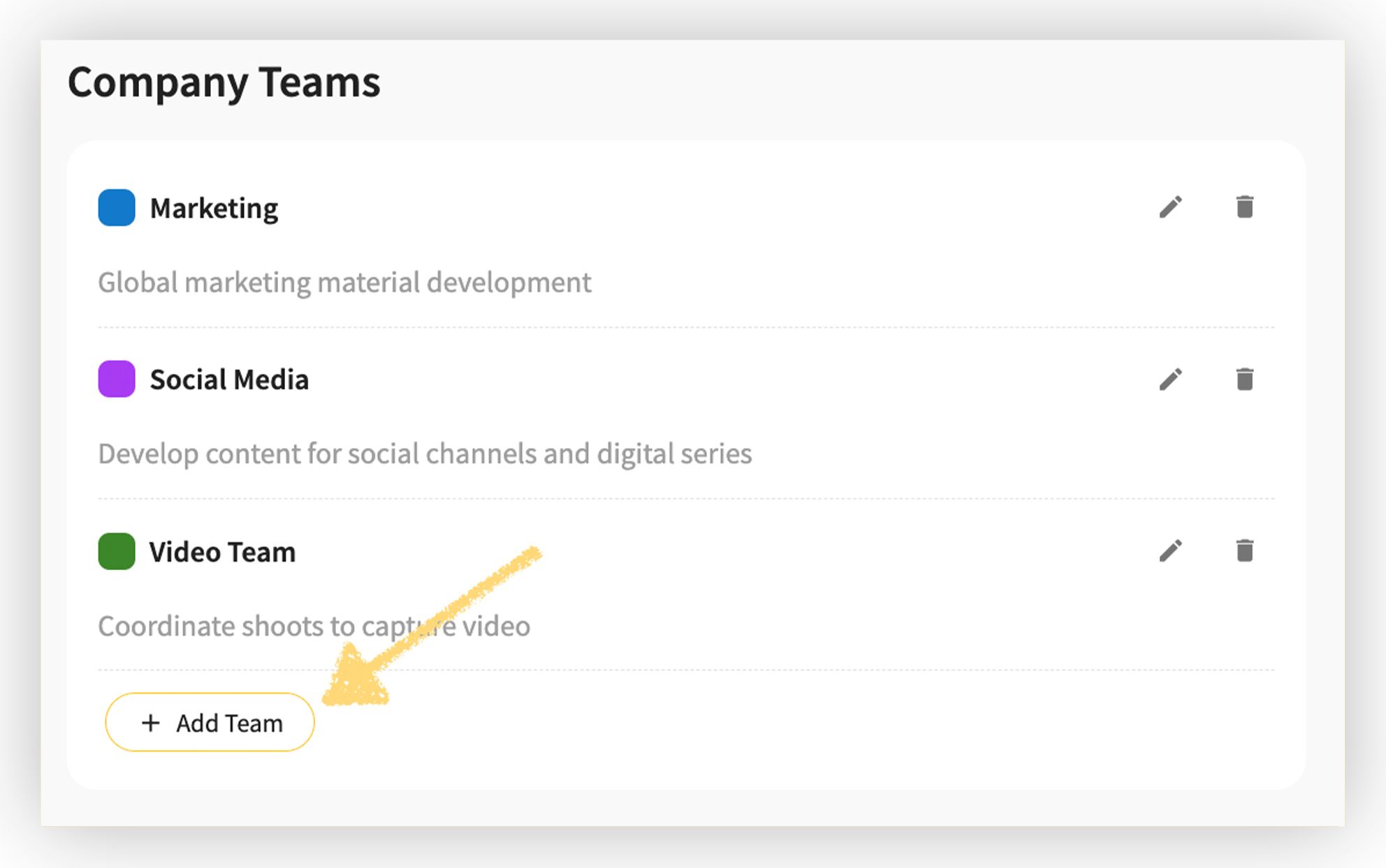 Learn How To Better Organize Your Content Production With New Product Feature - Teams